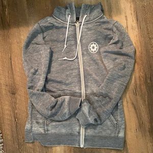 Club Pilates Burn Out Zip Hoodie
